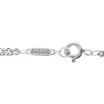 Tiffany Sterling Silver Double HardWear Link Pendant Necklace 5 of 6