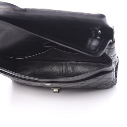 Chanel Metallic Aged Calfskin Quilted 2.55 Reissue 226 Flap Black 5 of 13