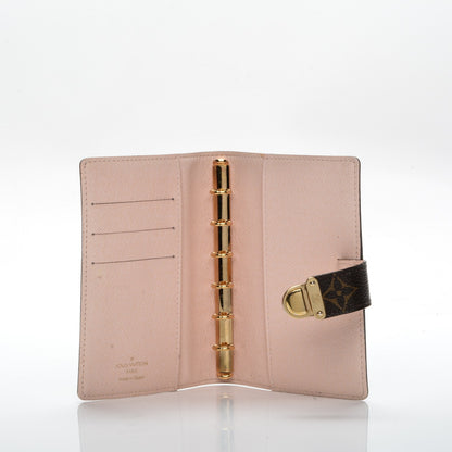 Louis Vuitton Monogram Koala Small Ring Agenda Cover Rose 6 of 7