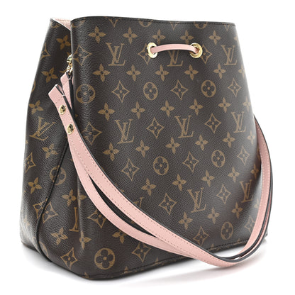 Louis Vuitton Monogram Neonoe MM Rose Poudre 3 of 11