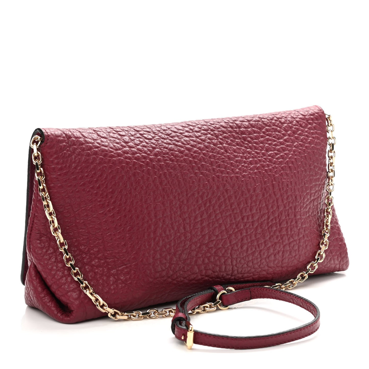 Signature Grain Medium Mildenhall Crossbody Bag Dark Plum