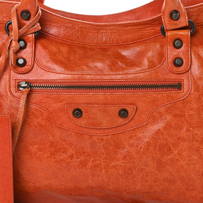 Balenciaga Agneau Classic Hardware City Mandarine 8 of 15