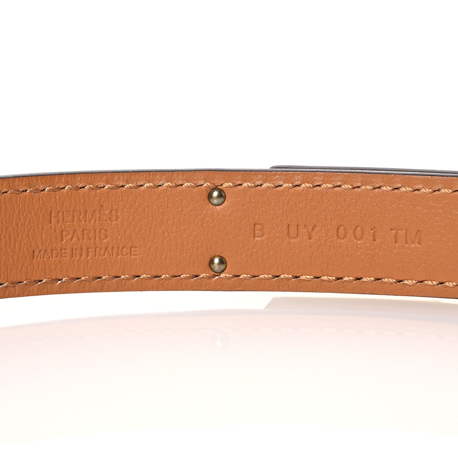 Hermes Epsom Kelly Belt Gold 3 of 4