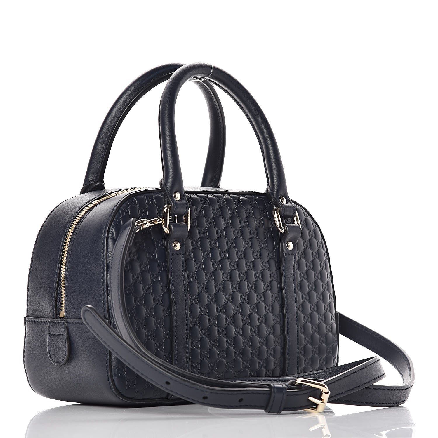 Gucci Soft Microguccissima Small Crossbody Bag Blue 3 of 11
