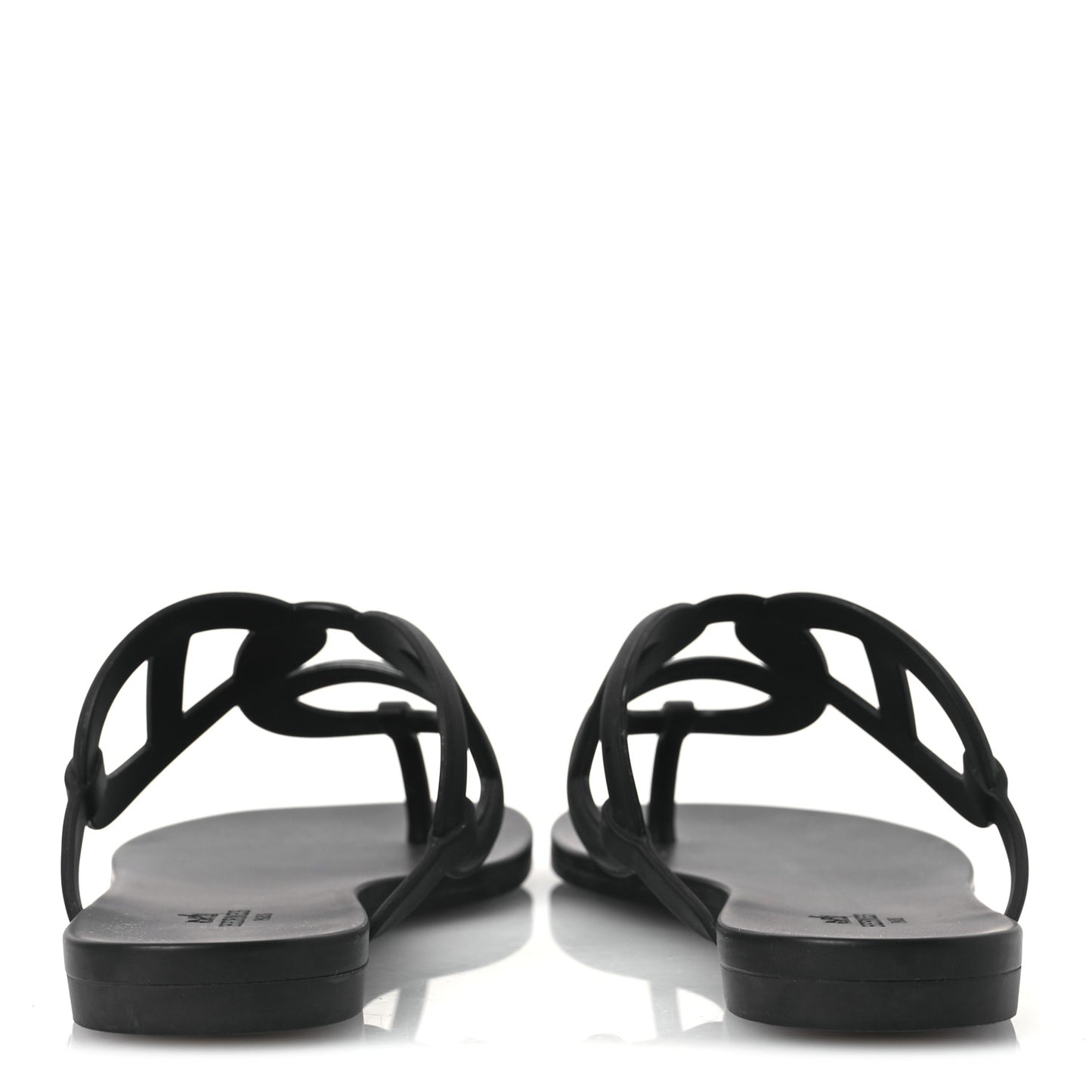 Rubber Womens Egerie Sandals 38 Black