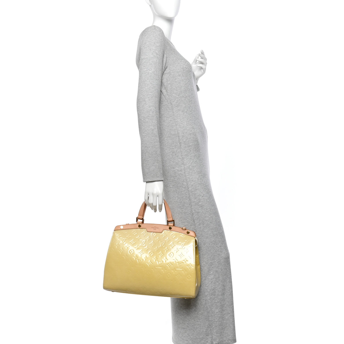 Louis Vuitton Vernis Brea GM Blanc Corail 2 of 10