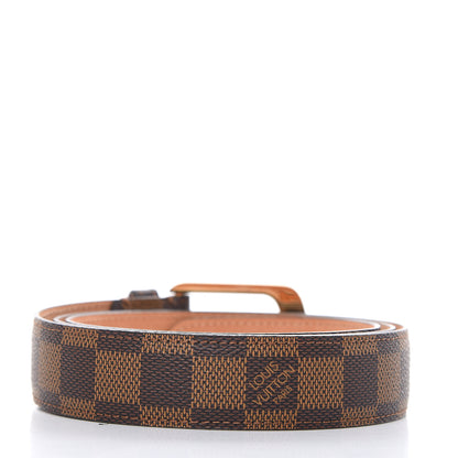 Louis Vuitton Damier Ebene Ellipse Belt 100 40 3 of 8