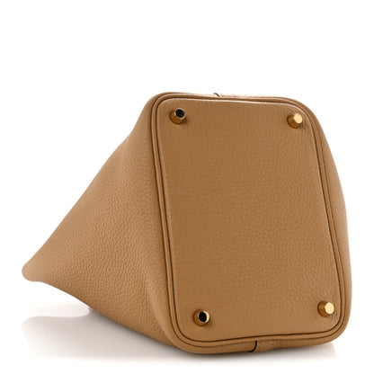 Hermes Taurillon Clemence Picotin Lock 18 PM Biscuit 4 of 11