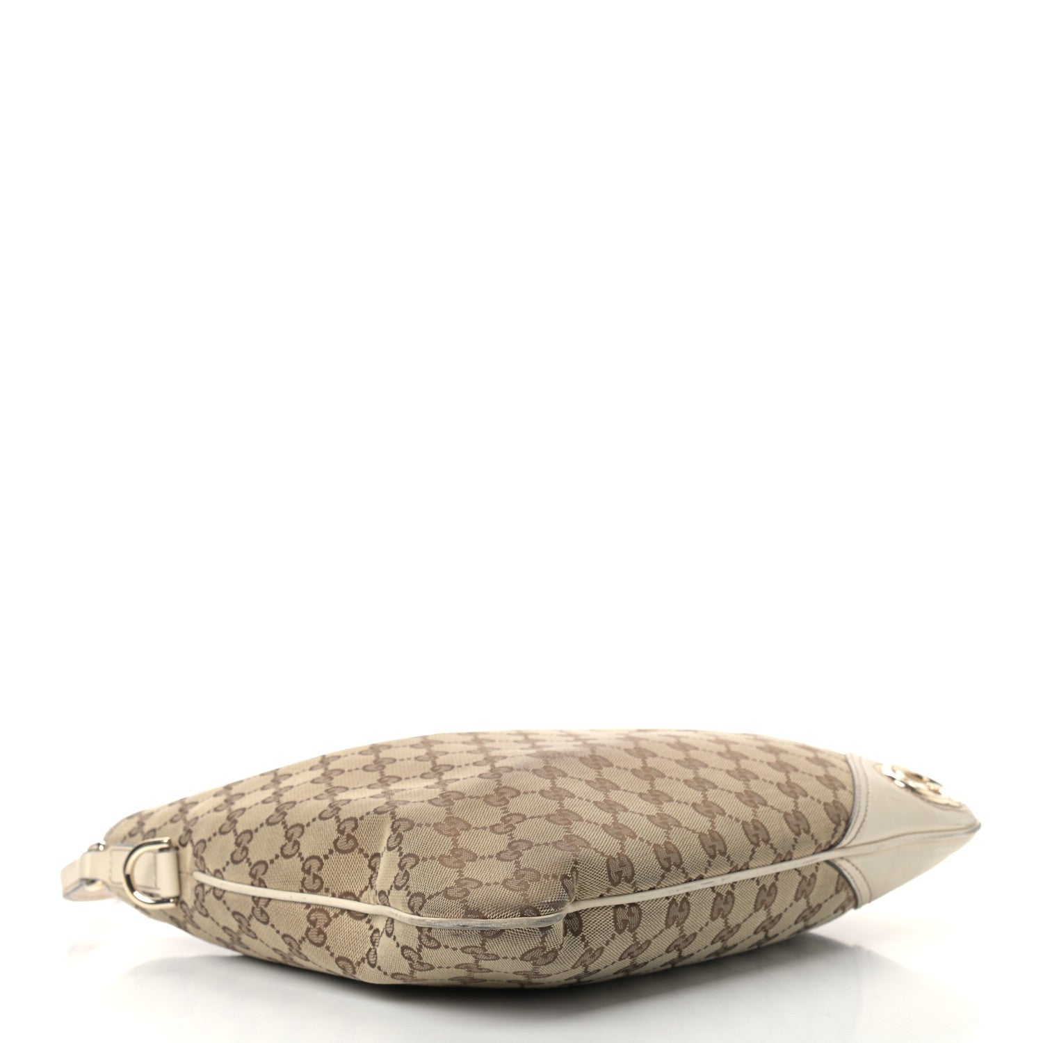 Gucci Monogram Medium New Britt Hobo Off White 4 of 21