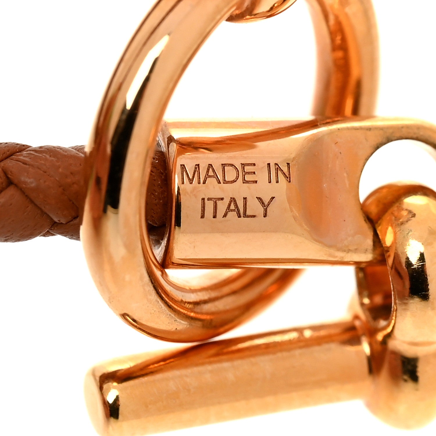 Hermes Swift Glenan Double Tour Bracelet T1 Gold 5 of 6