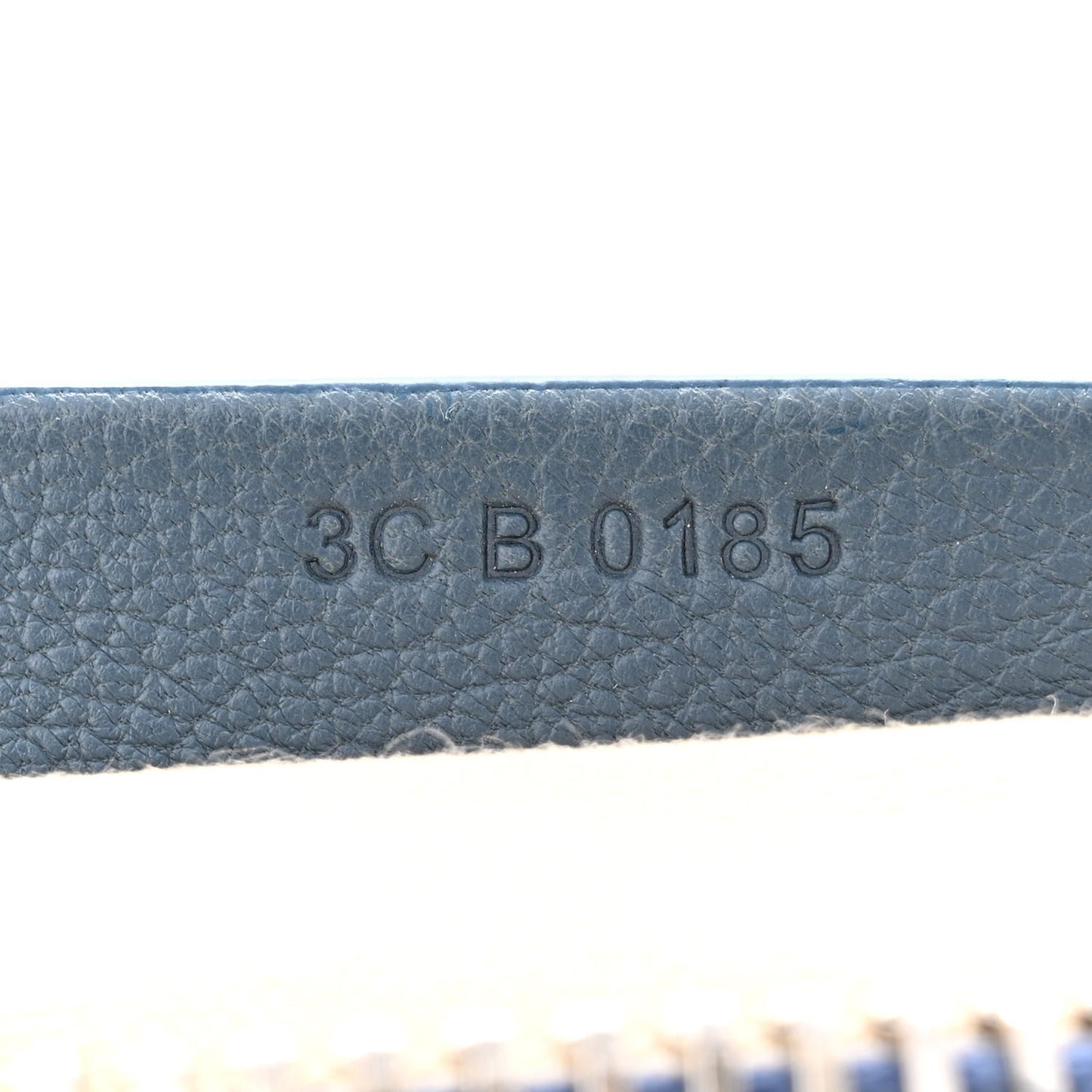 Sugar Goatskin Mini Antigona Oil Blue