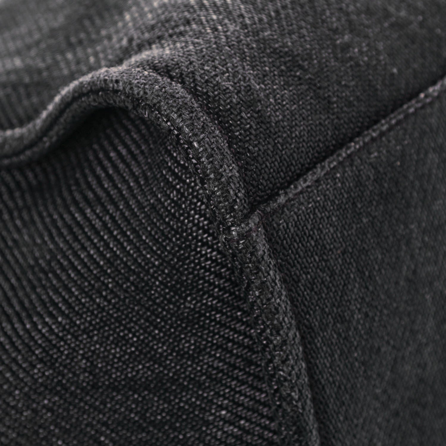 Chanel Canvas Large Deauville Tote Black White 9 of 15