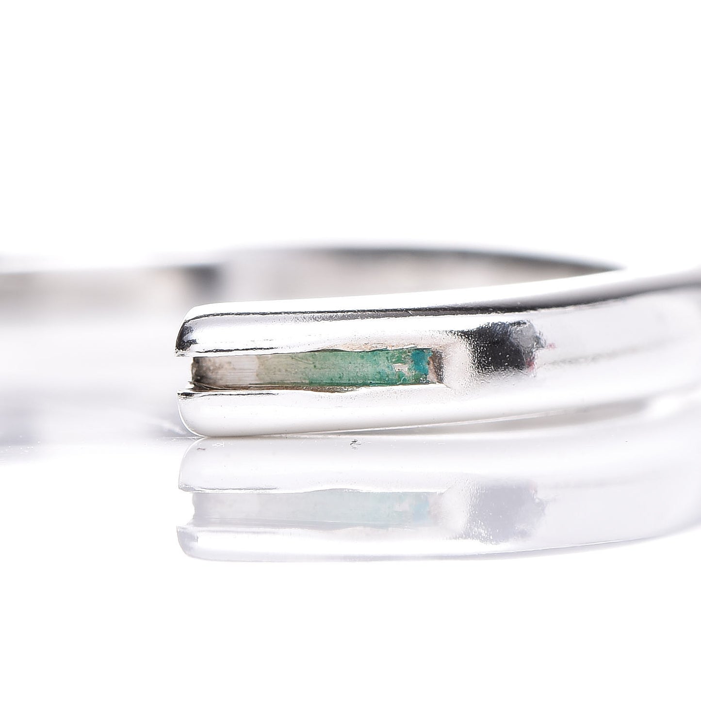 Sterling Silver Cushion Hoop Earrings