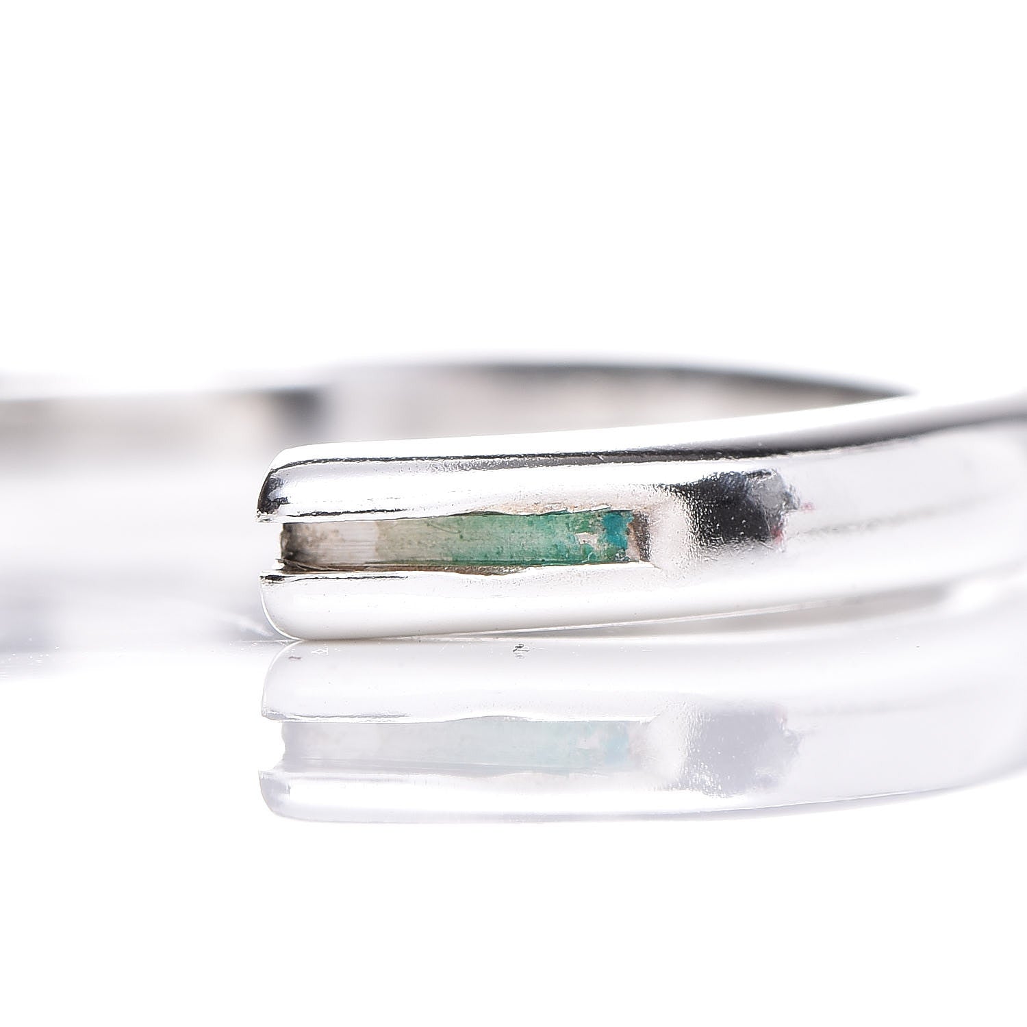 Tiffany Sterling Silver Cushion Hoop Earrings 6 of 6