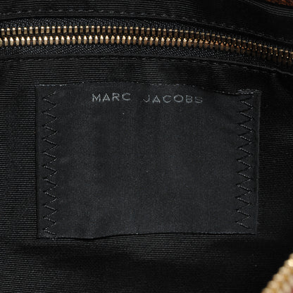 Marc Jacobs Goatskin Leather Medium Quilted Grommet Nomad Hobo Brown 6 of 11