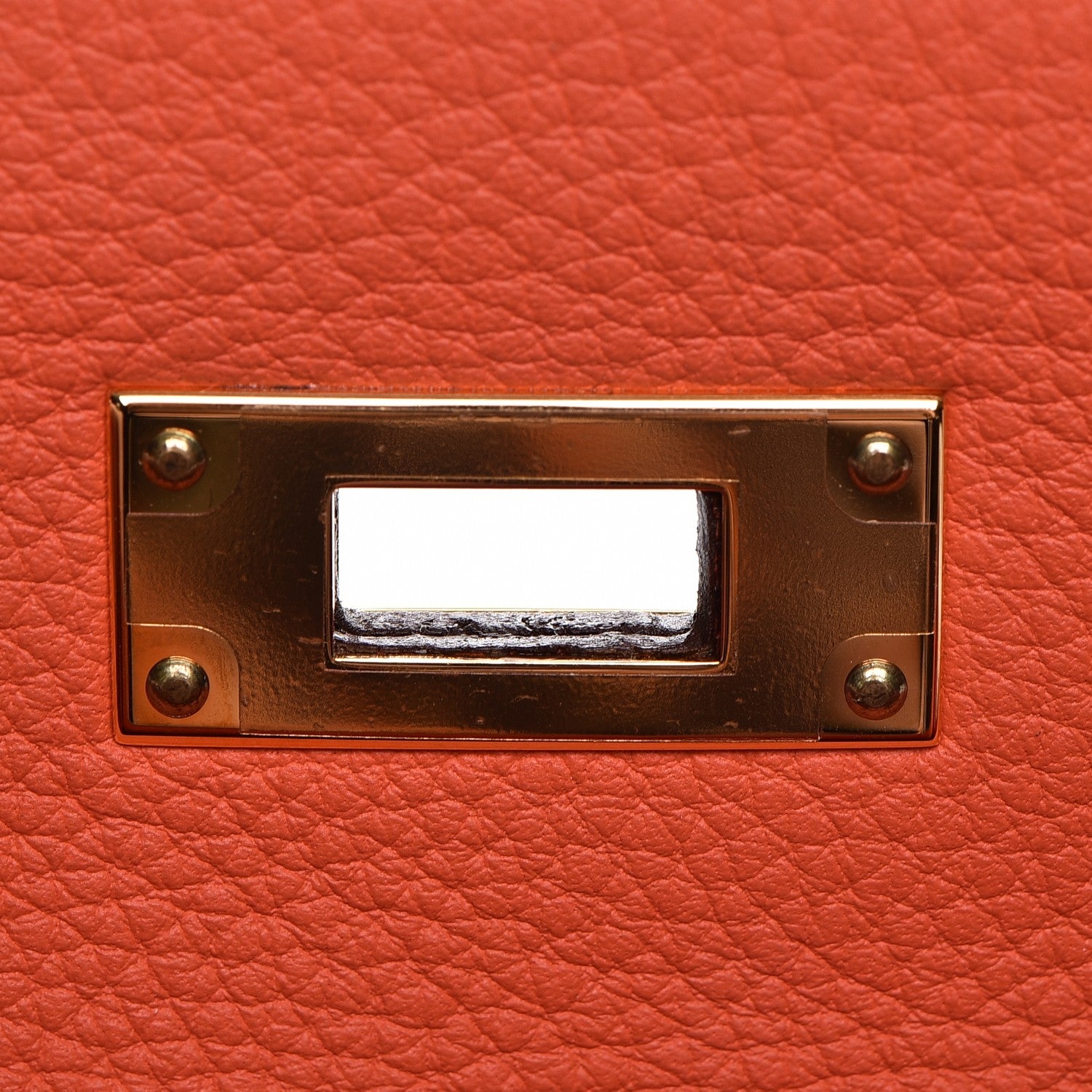 Hermes Togo Kelly Retourne 28 Orange Poppy 19 of 31