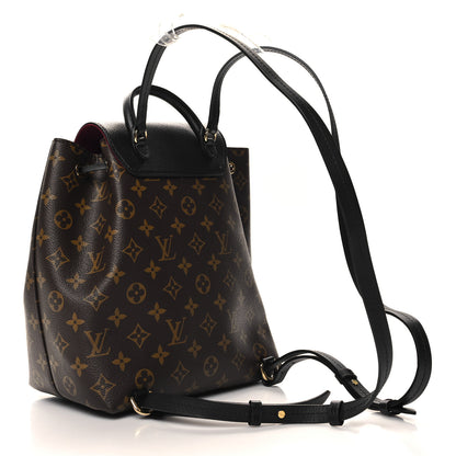 Louis Vuitton Monogram Montsouris PM Black 3 of 9