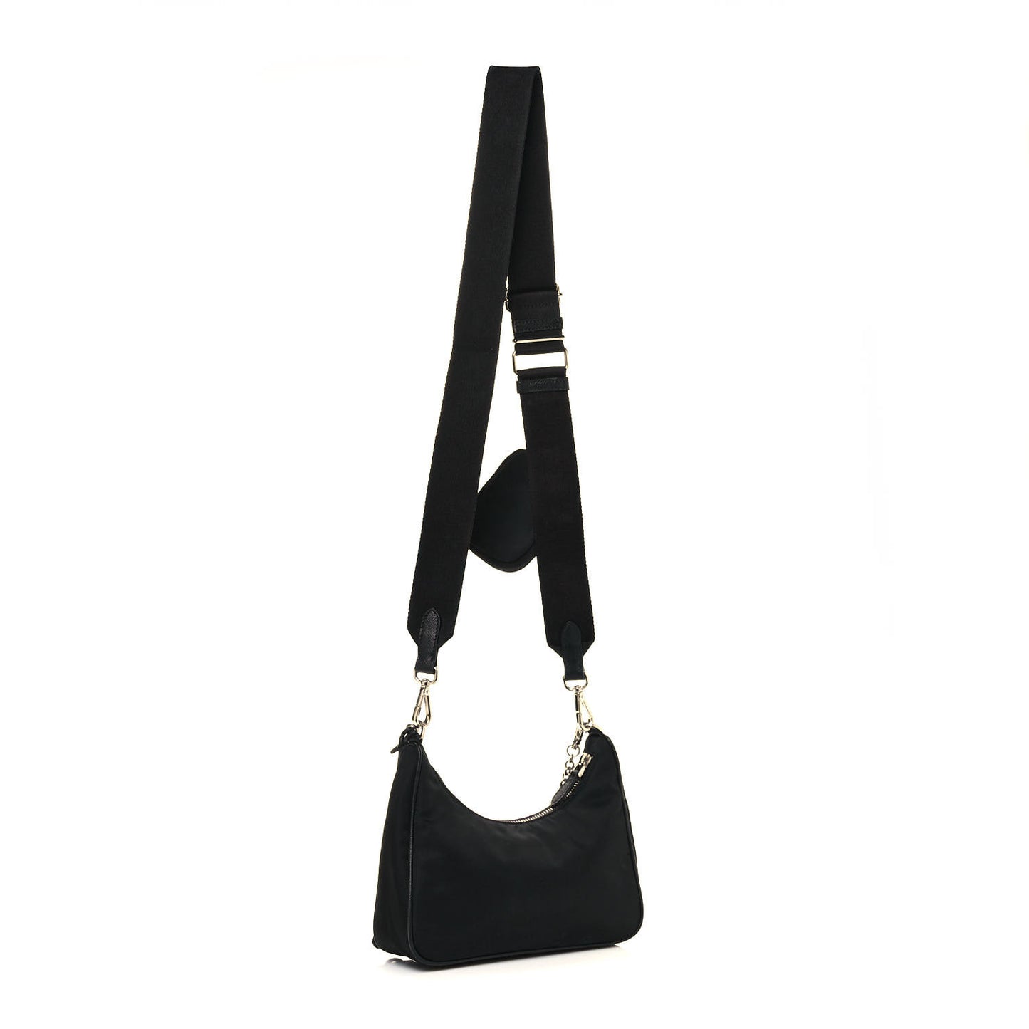 Nylon Re-Edition 2005 Shoulder Bag Black