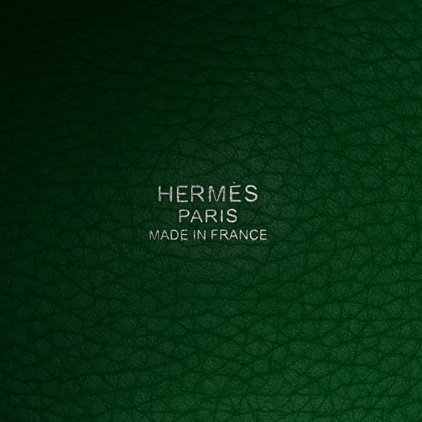 Taurillon Clemence Picotin Lock 26 GM Bamboo