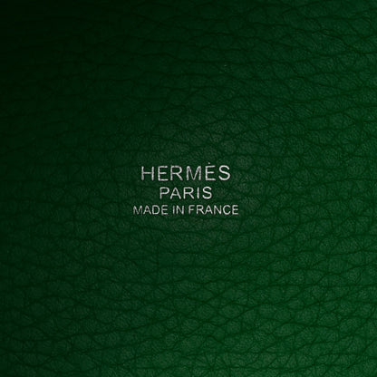 Hermes Taurillon Clemence Picotin Lock 26 GM Bamboo 6 of 10