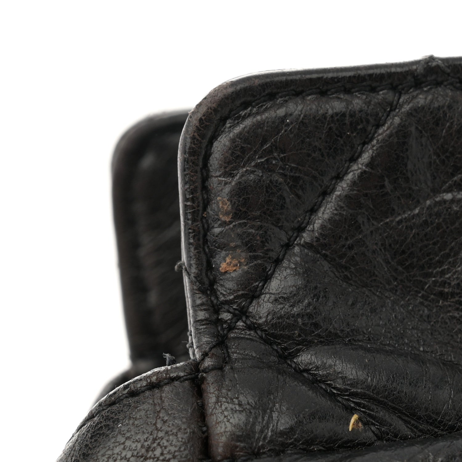 Chanel Lambskin Large Quilted Shopping Tote Black 13 of 13