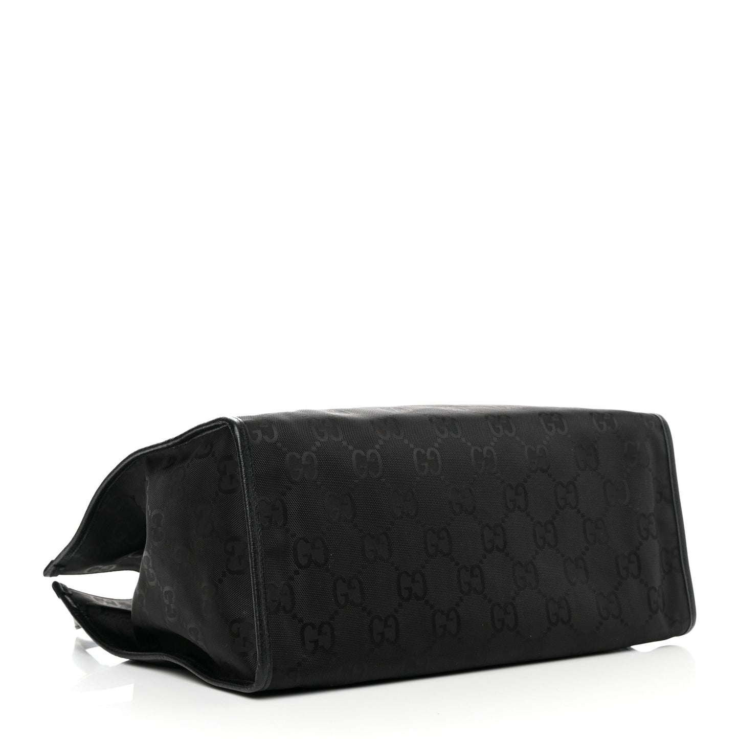 Econyl Nylon Monogram Large Off The Grid Tote Bag Black