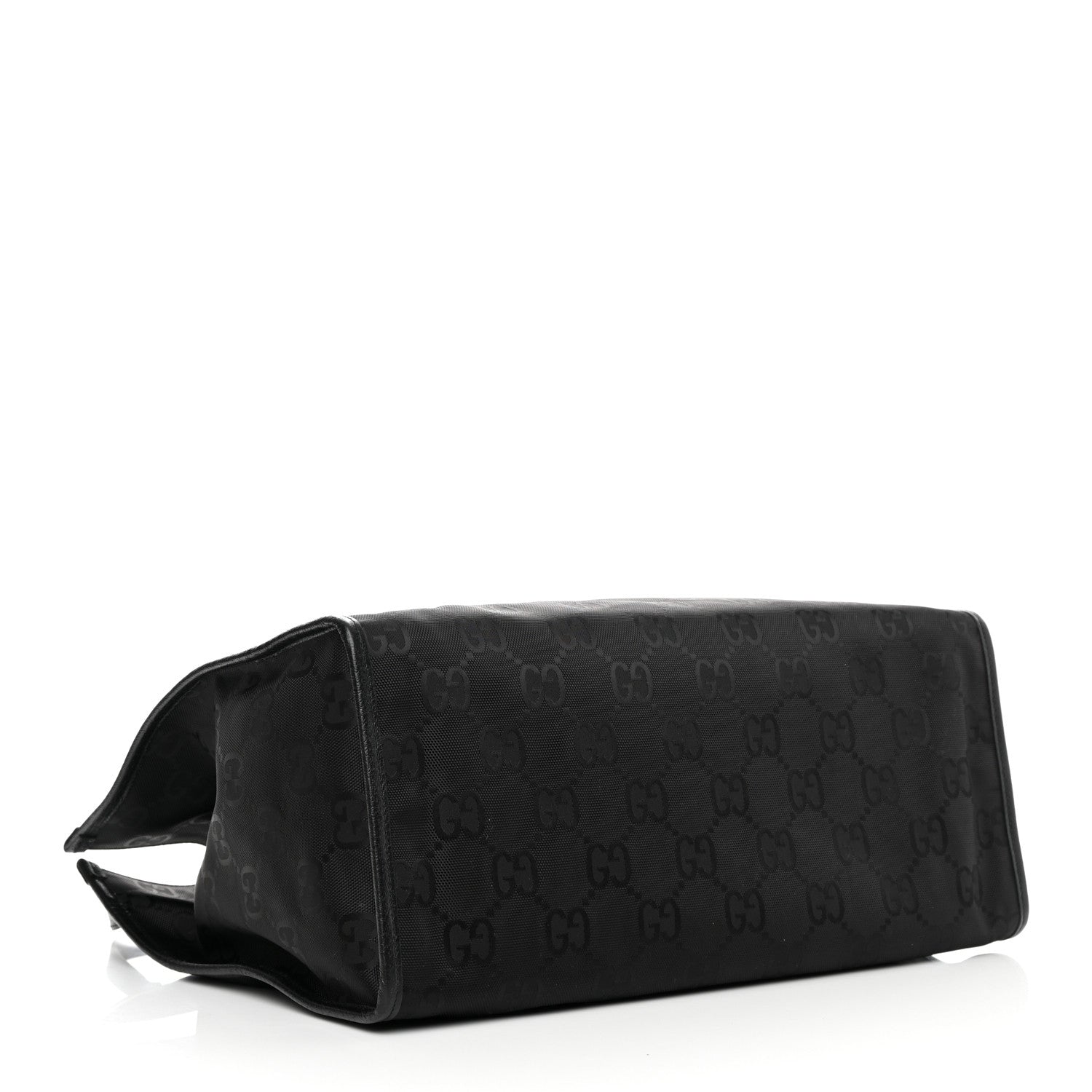 Gucci Econyl Nylon Monogram Large Off The Grid Tote Bag Black 4 of 12