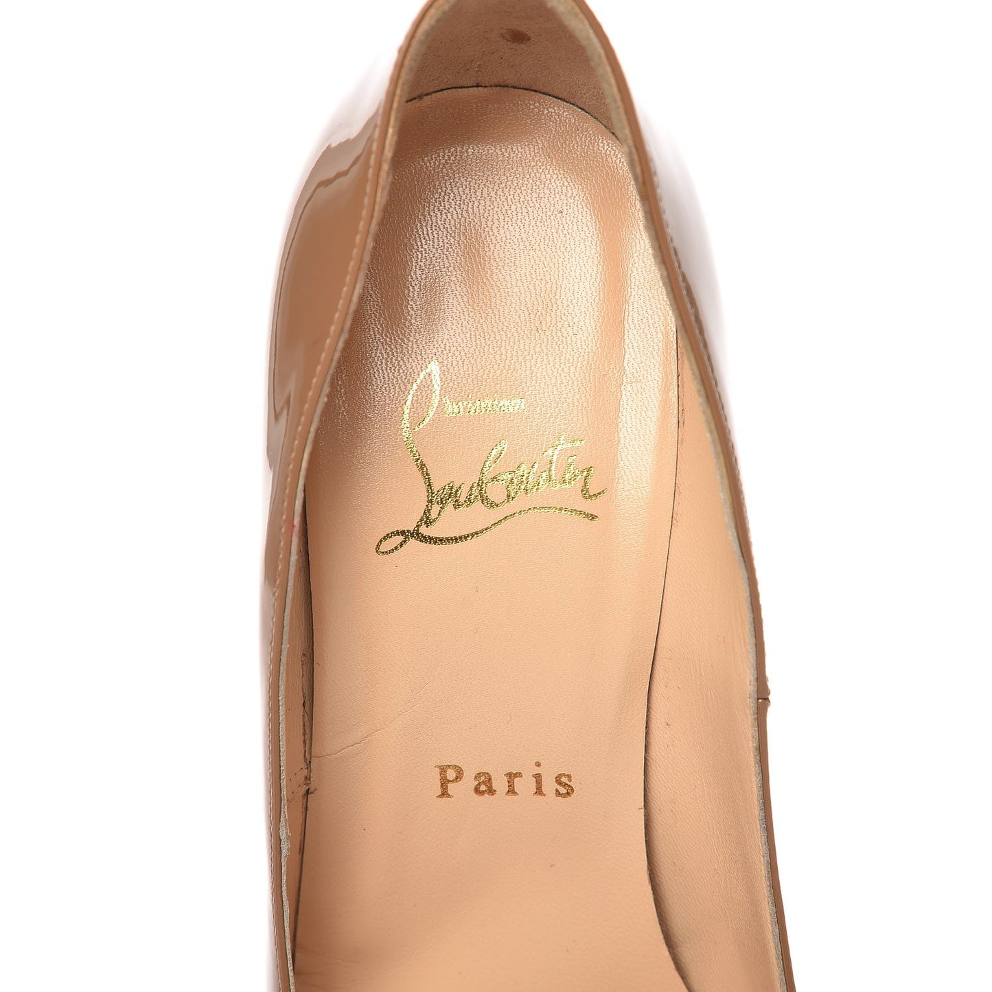 Patent Bianca 140 Pumps 36.5 Camel