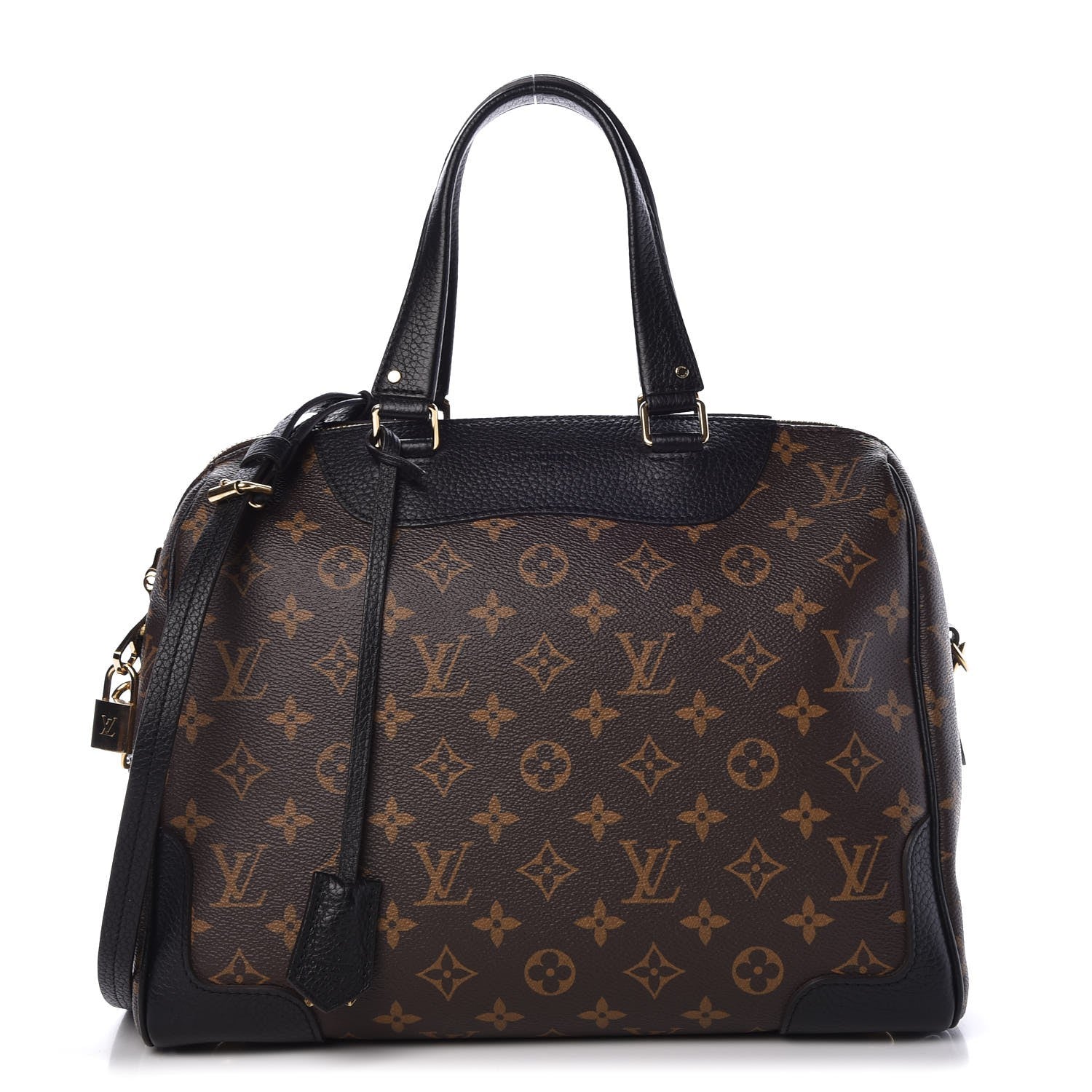Louis Vuitton Monogram Retiro NM Black 1 of 8