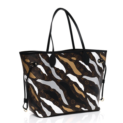 Louis Vuitton X LOL Monogram Neverfull MM Gold Silver 2 of 4