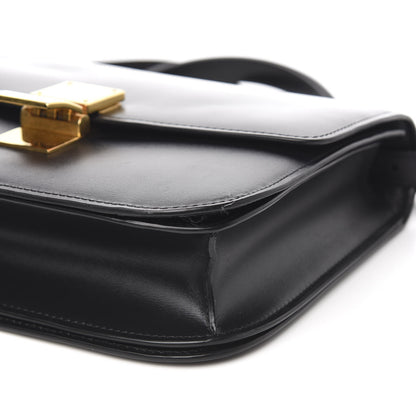 Celine Box Calfskin Medium Classic Box Flap Bag Black 11 of 12