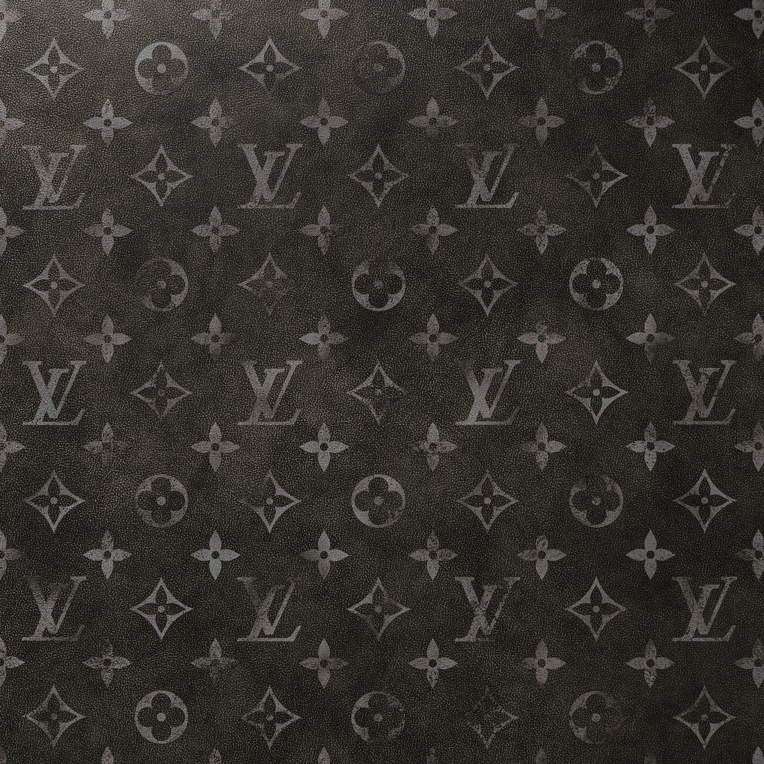 Louis Vuitton Brushed Monogram Rolling Trunk Black 6 of 10