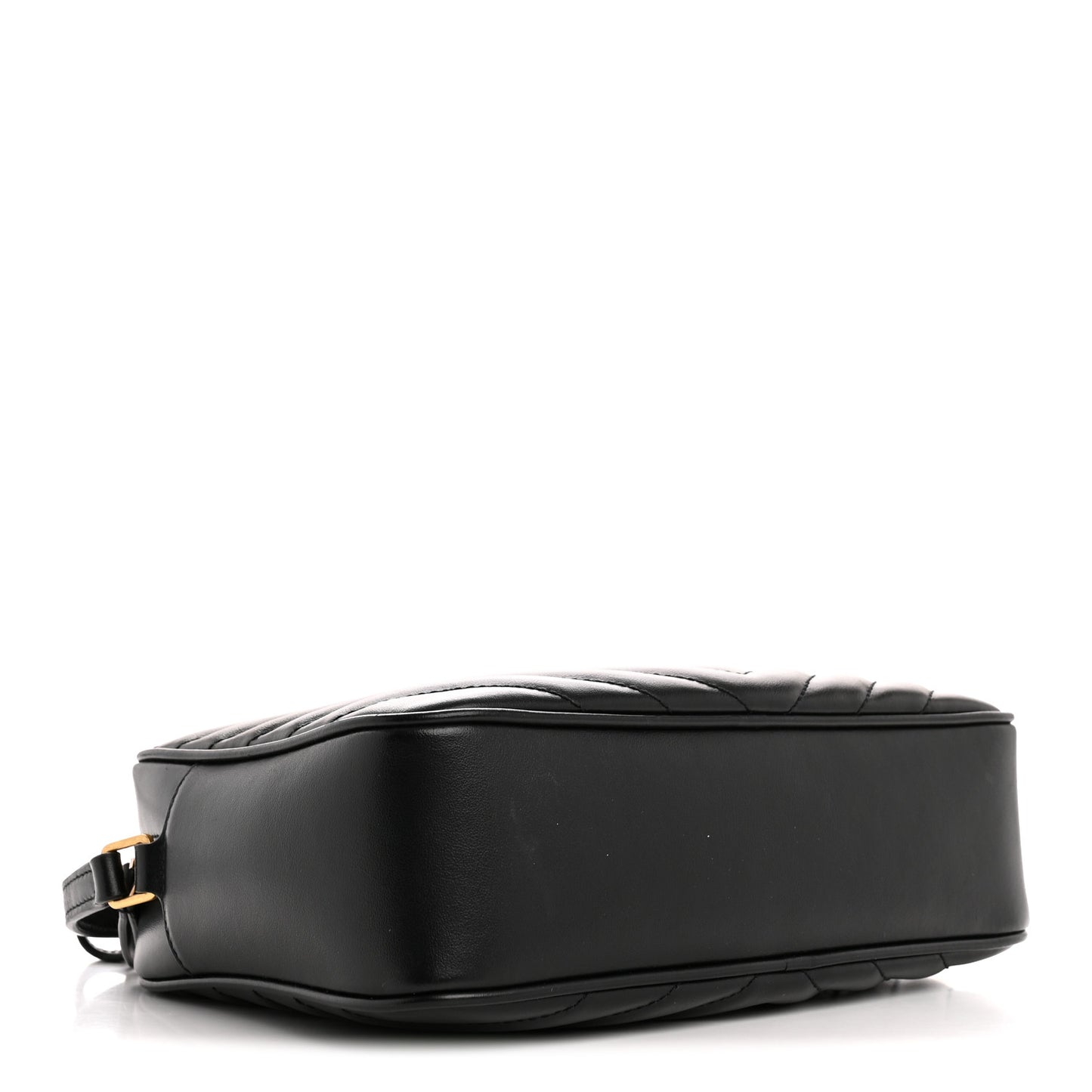 Calfskin Matelasse Monogram Lou Camera Bag Black