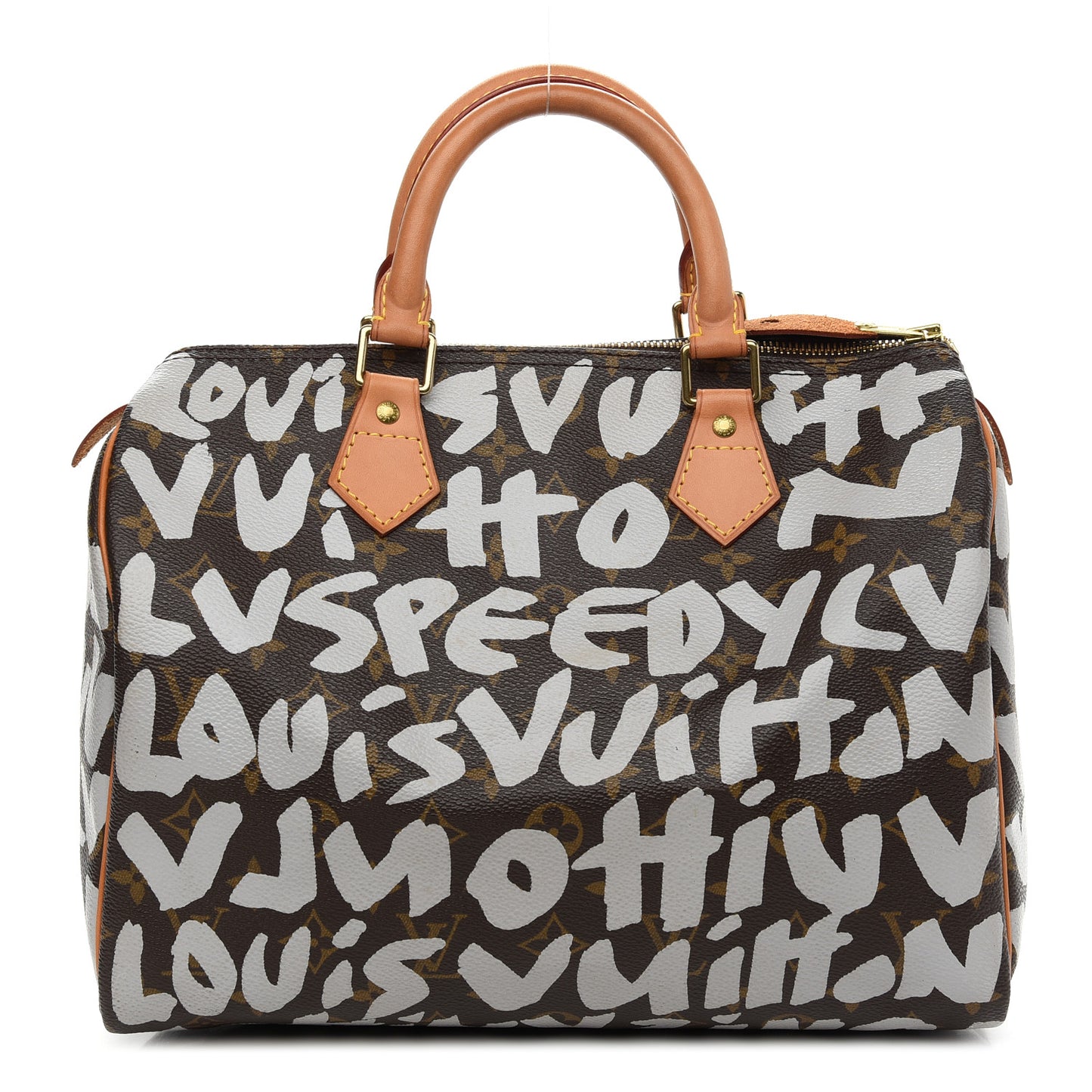 Monogram Graffiti Speedy 30 Silver