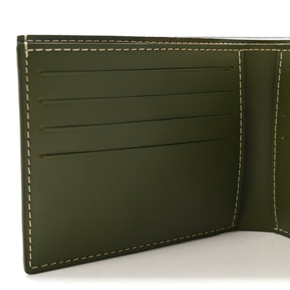 Goyard Goyardine Bi-Fold Victoire PM Wallet Khaki 6 of 7
