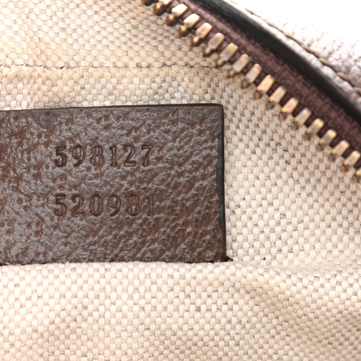 Gucci GG Supreme Monogram Web Mini Ophidia Messenger Brown 7 of 11
