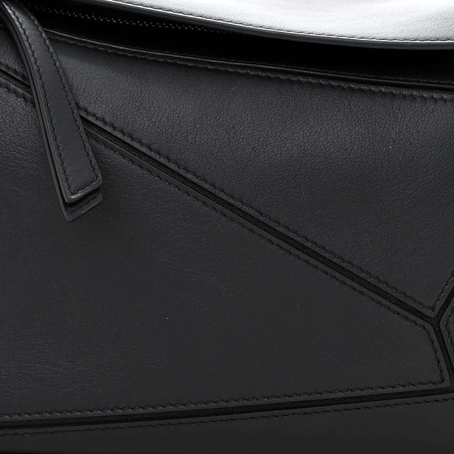 Loewe Calfskin Small Puzzle Bag Black 8 of 11