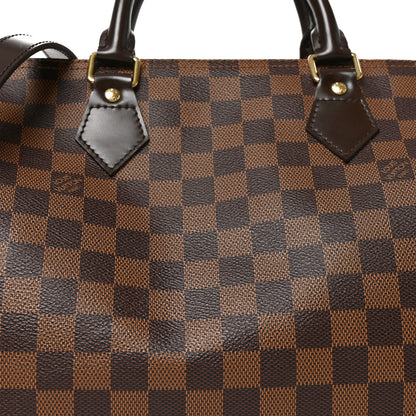 Louis Vuitton Damier Ebene Speedy Bandouliere 30 7 of 9