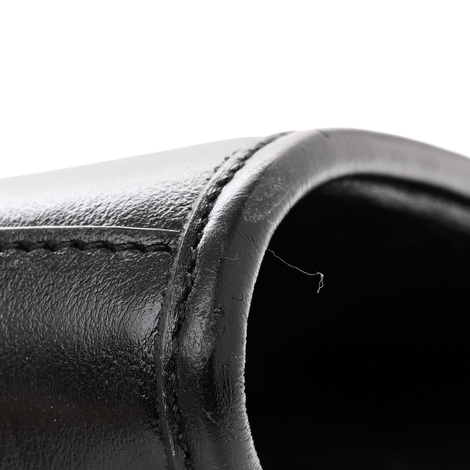 Gucci Textured Calfskin Web Medium Rajah Slim Flap Shoulder Bag Black 11 of 11