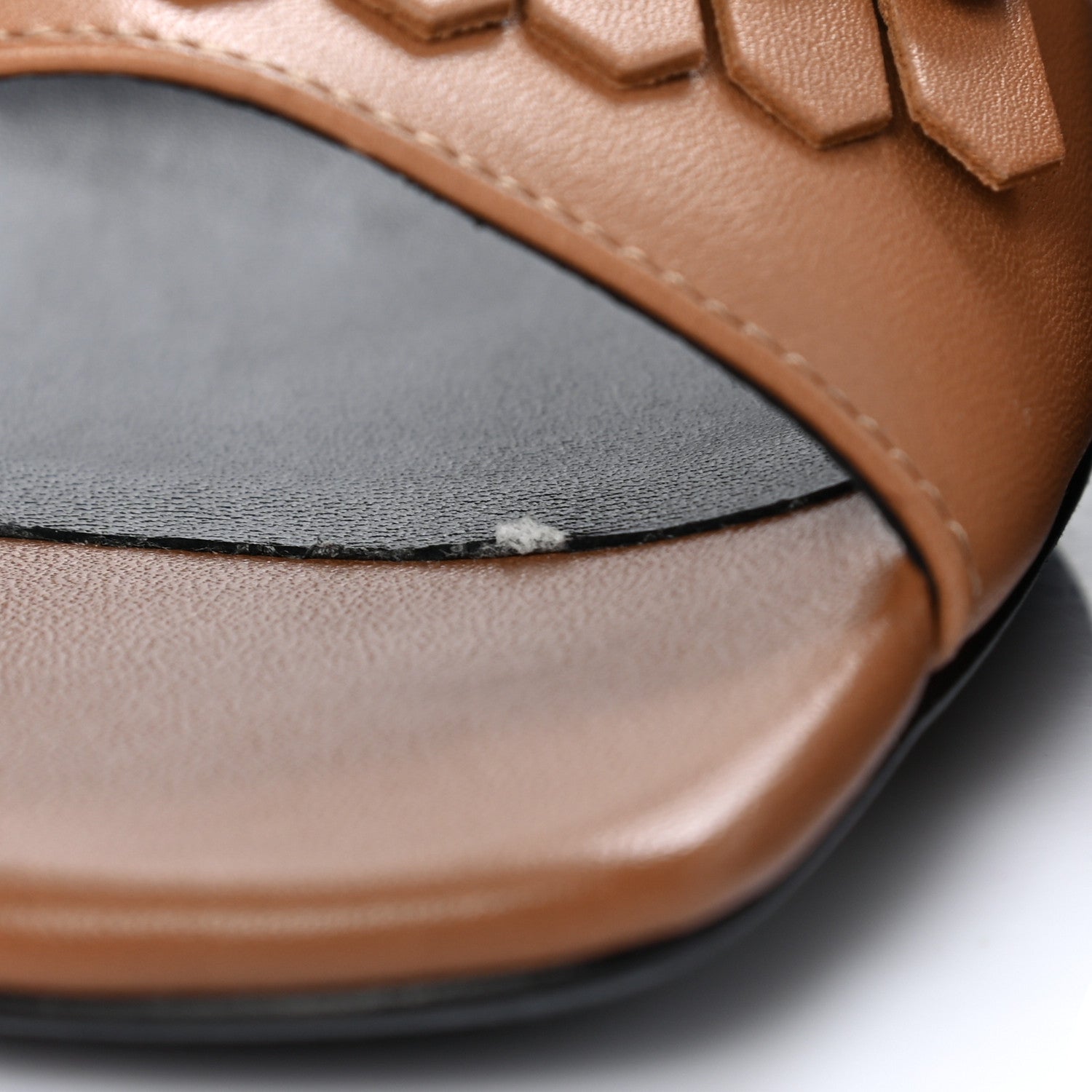 Hermes Calfskin Alma Sandals 37 Havane 9 of 9