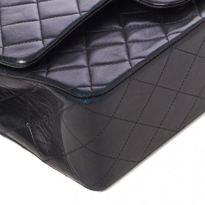 Chanel Lambskin Quilted Medium Double Flap Black 5 of 9