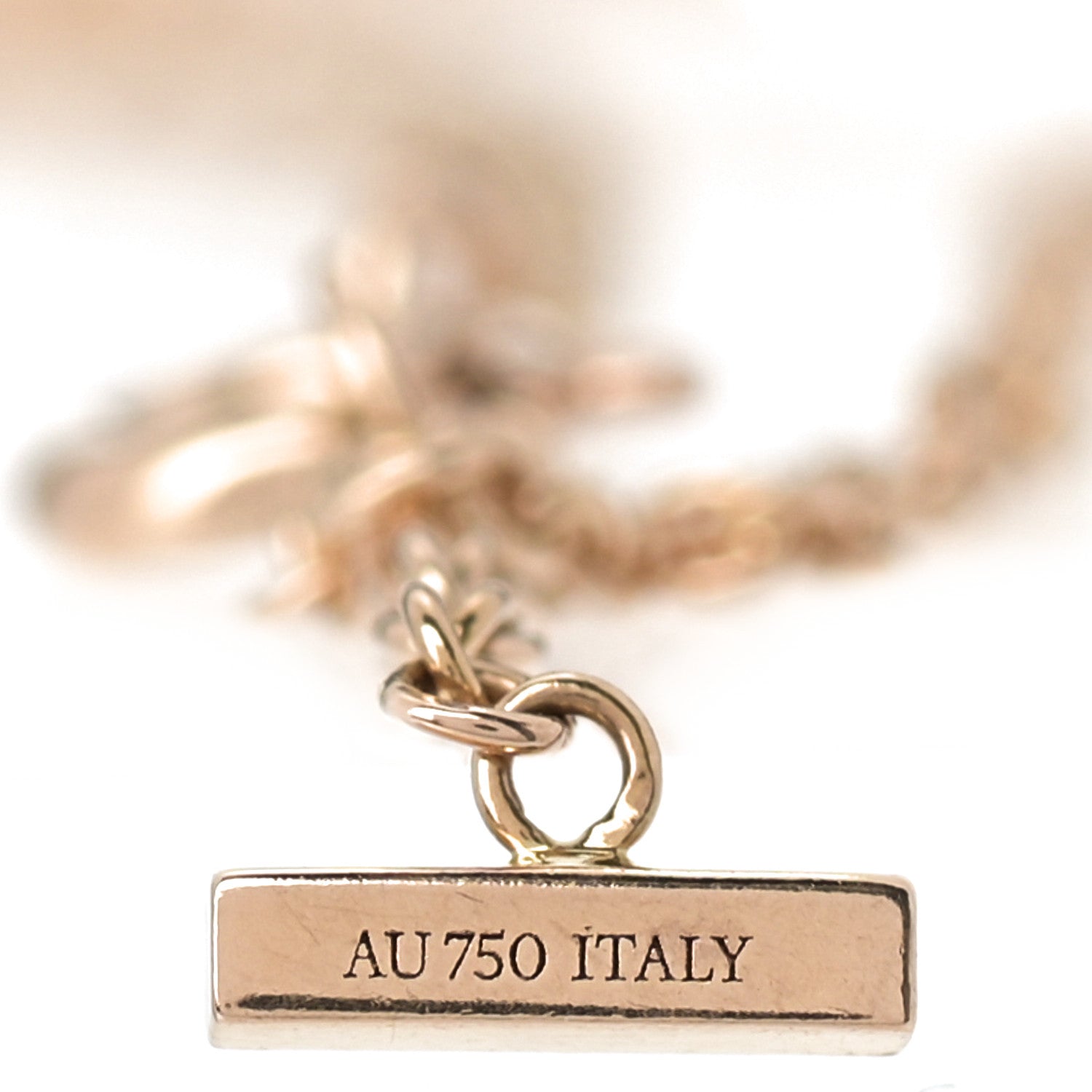 Tiffany 18K Rose Gold T Smile Bracelet 3 of 5