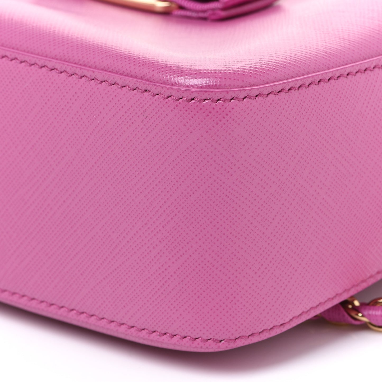 Saffiano Lydia Bow Camera Bag Pink