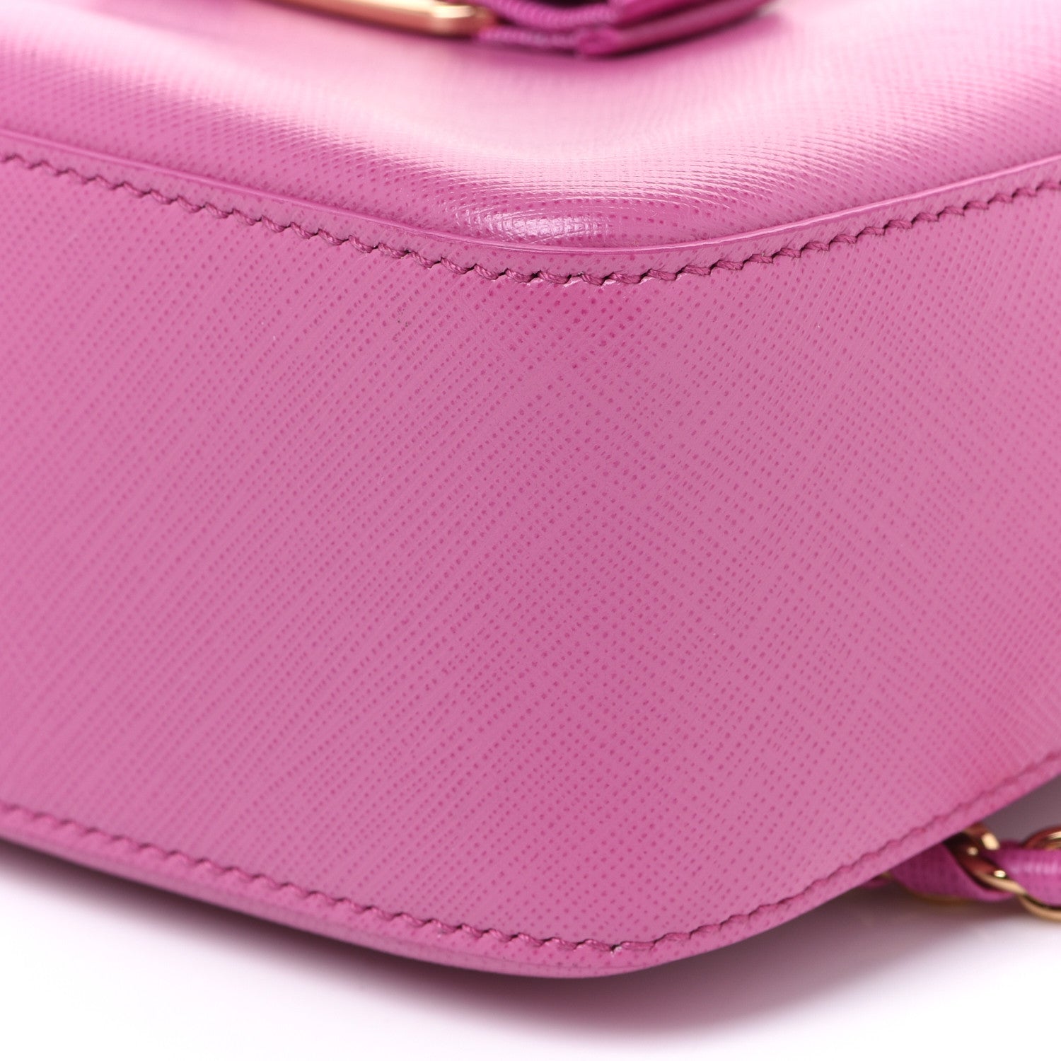 Salvatore Ferragamo Saffiano Lydia Bow Camera Bag Pink 5 of 9