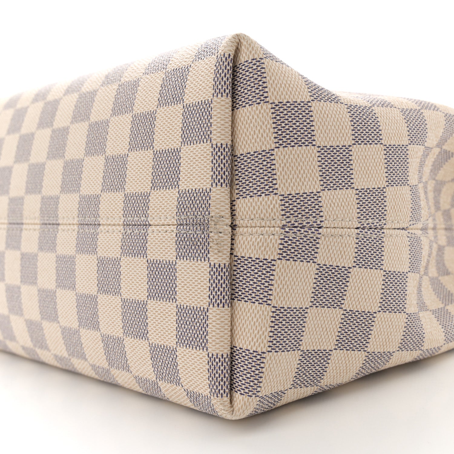 Louis Vuitton Damier Azur Graceful MM Rose Ballerine 9 of 12