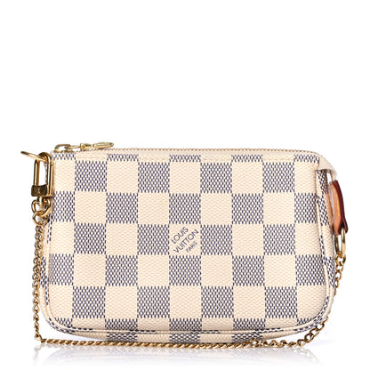 Louis Vuitton Damier Azur Mini Pochette Accessories 1 of 4