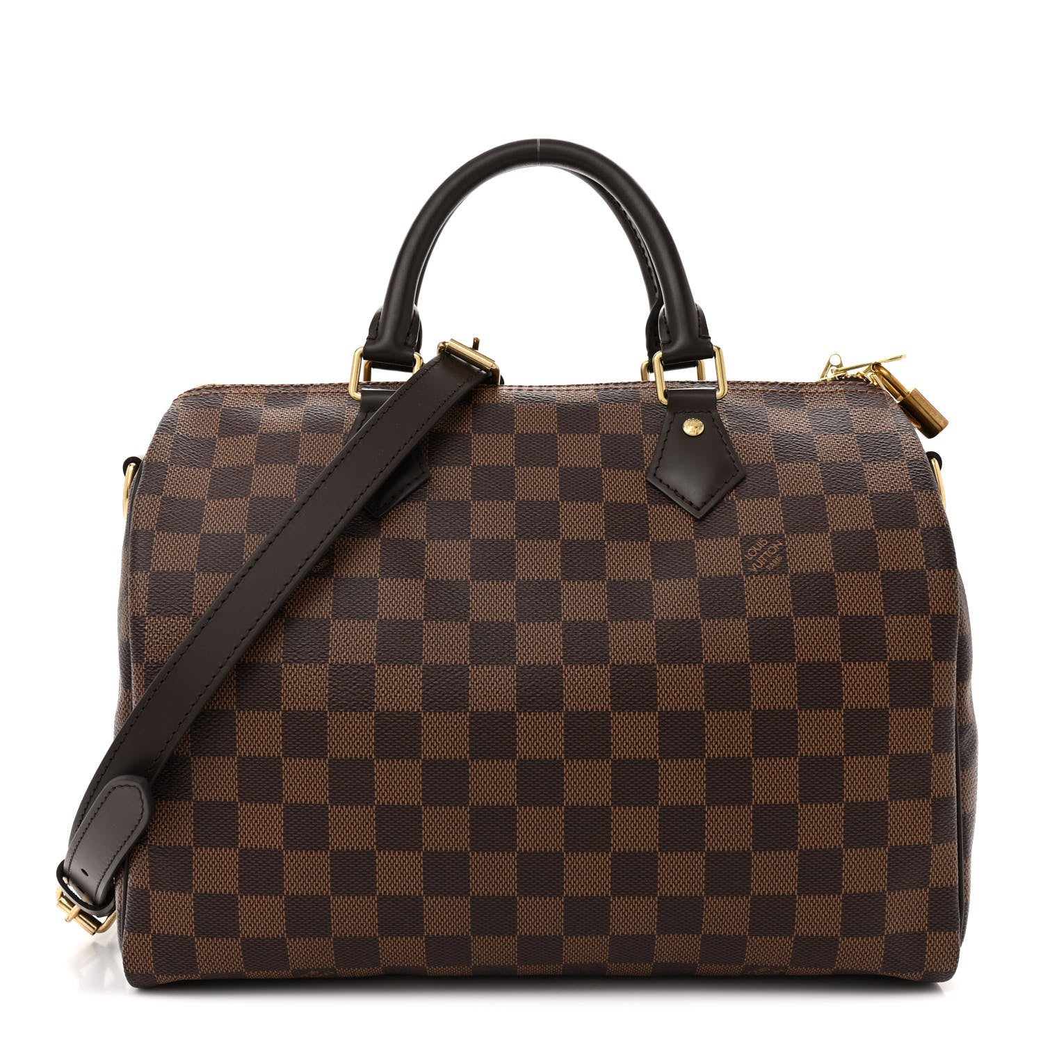Louis Vuitton Damier Ebene Speedy Bandouliere 30 1 of 10