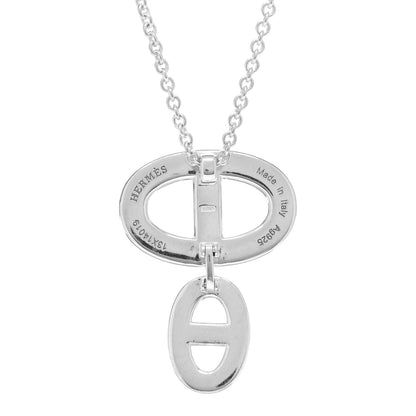 Hermes Sterling Silver Chaine D'Ancre 24 Necklace 5 of 5