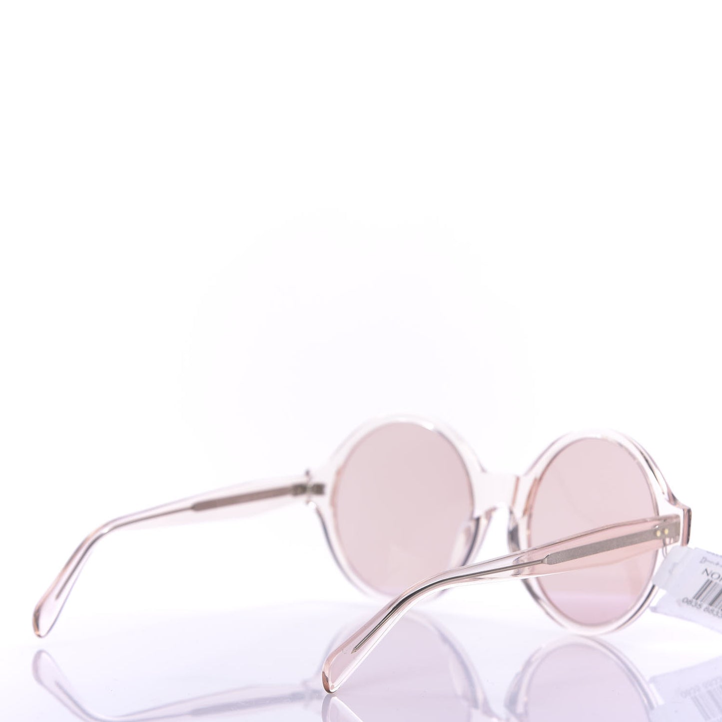 Round Sunglasses CL 40051/I Transparent Light Pink