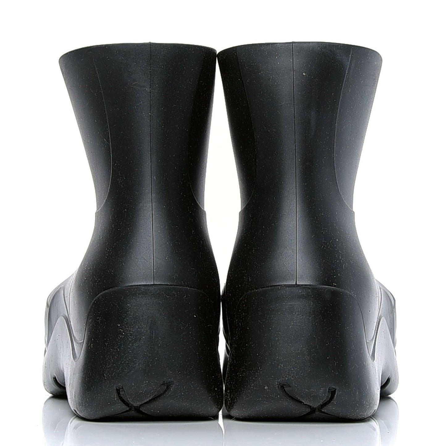 Rubber Puddle Ankle Boots 37 Black